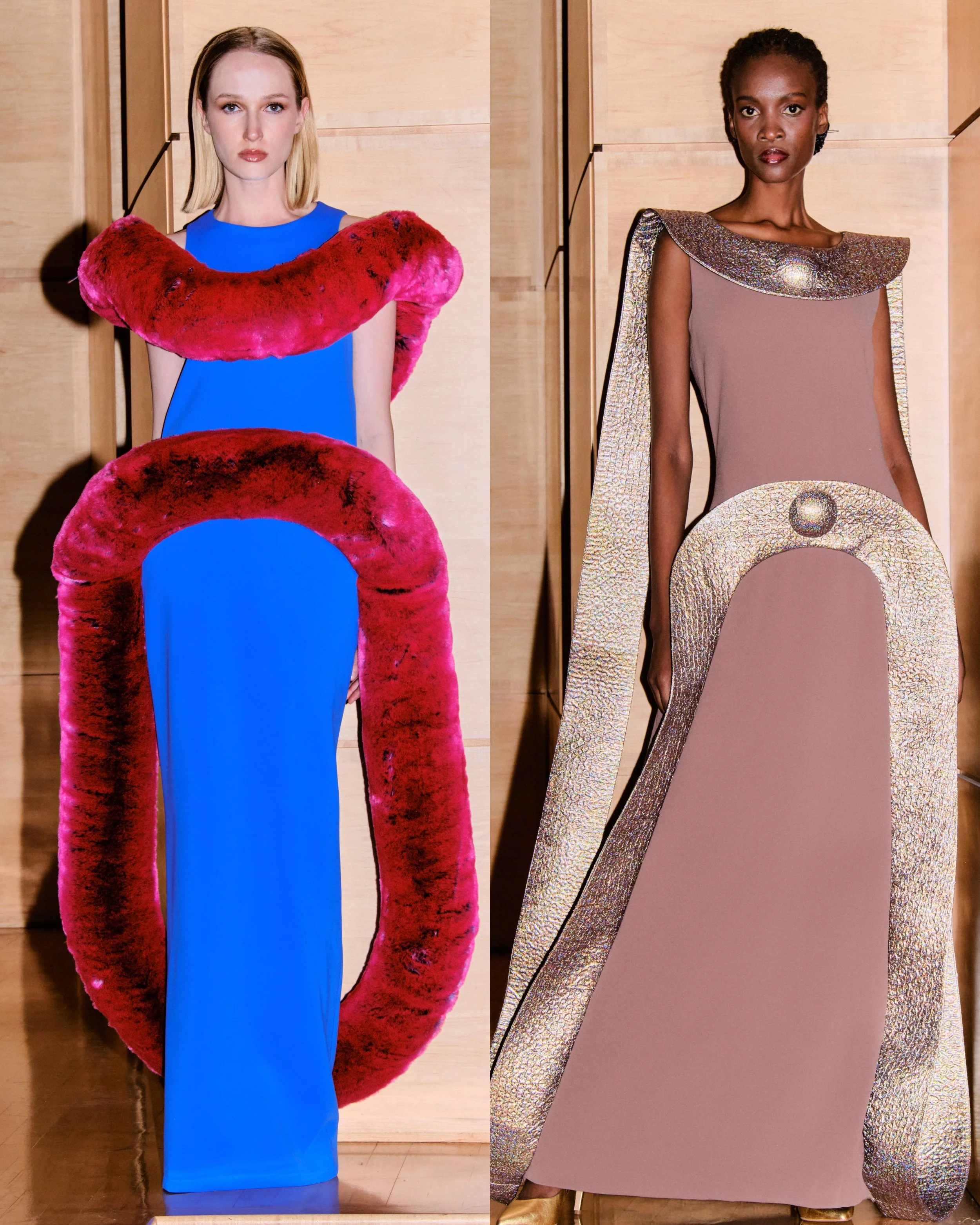 Amy and Sharon for Pierre Cardin