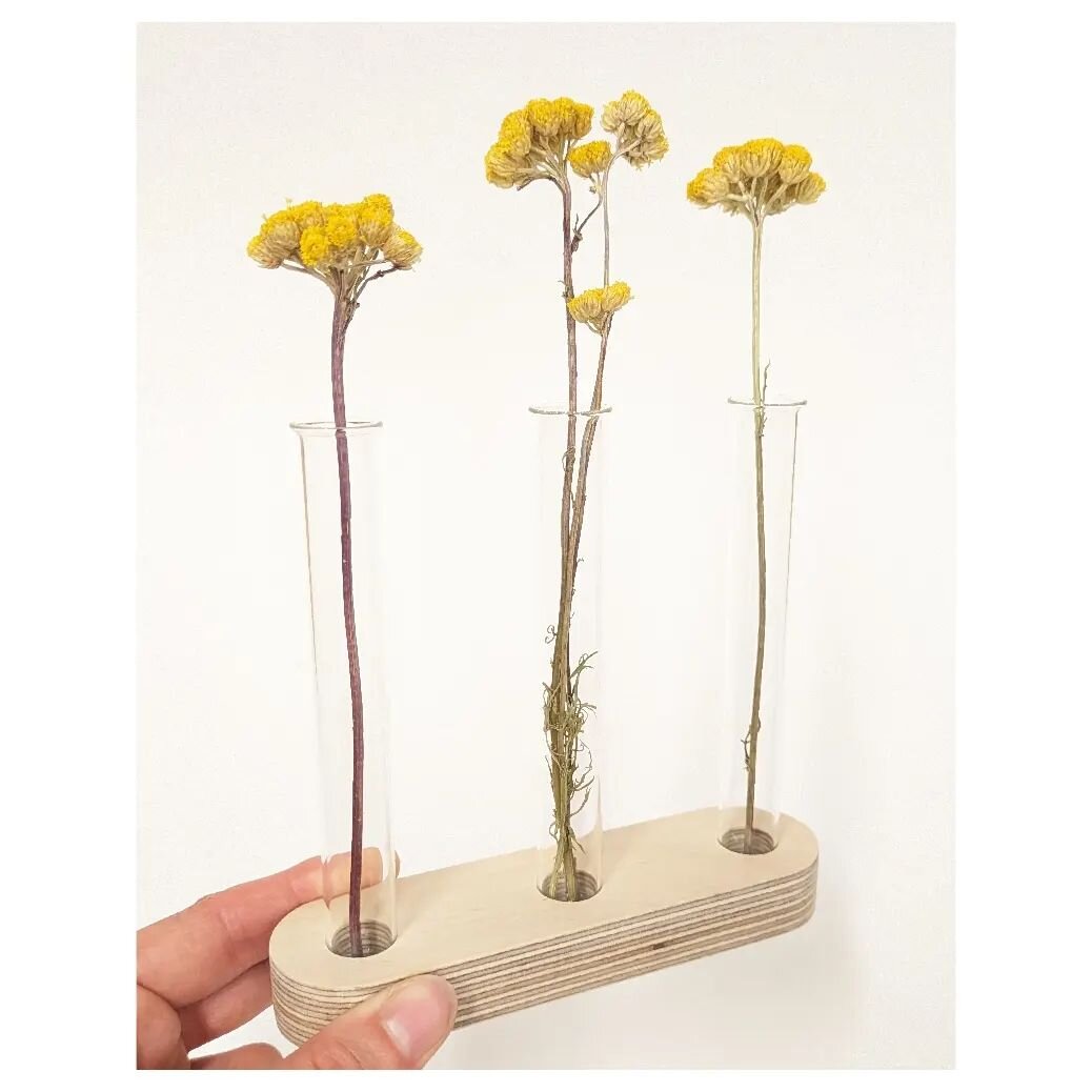 On Saturday 26th we'll be @foxmarketw7 from 11-3pm, at The Fox Inn, West London. A limited run of these Test Tube vases will be available alongside some other favourites. 

The Test Tube vase was originally an offcut from a kitchen drawer unit on a n