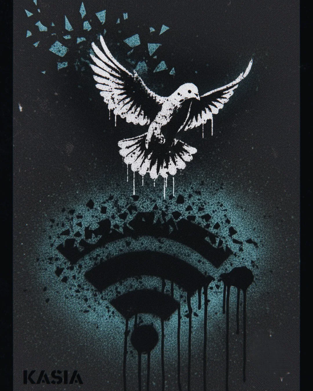 Offline is the new freedom 🕊 

#graffiti #graffitiart #stencil #stencilart #street #streetart #poetry #quotes #freedom #urban #urbanart #spraypaint #canvas #think #emotion #love #tagging #streetarteverywhere #nyc #city #cityart #arte #artist #fyp