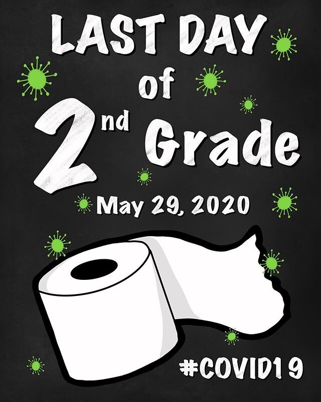 Made some signs for my sister&rsquo;s kids end of the year pics.  Thanks @kcav1122 for letting us steal your sign design!! It&rsquo;s just too perfect!!! You&rsquo;re the best!!!... can&rsquo;t wait to see the pictures Friday.