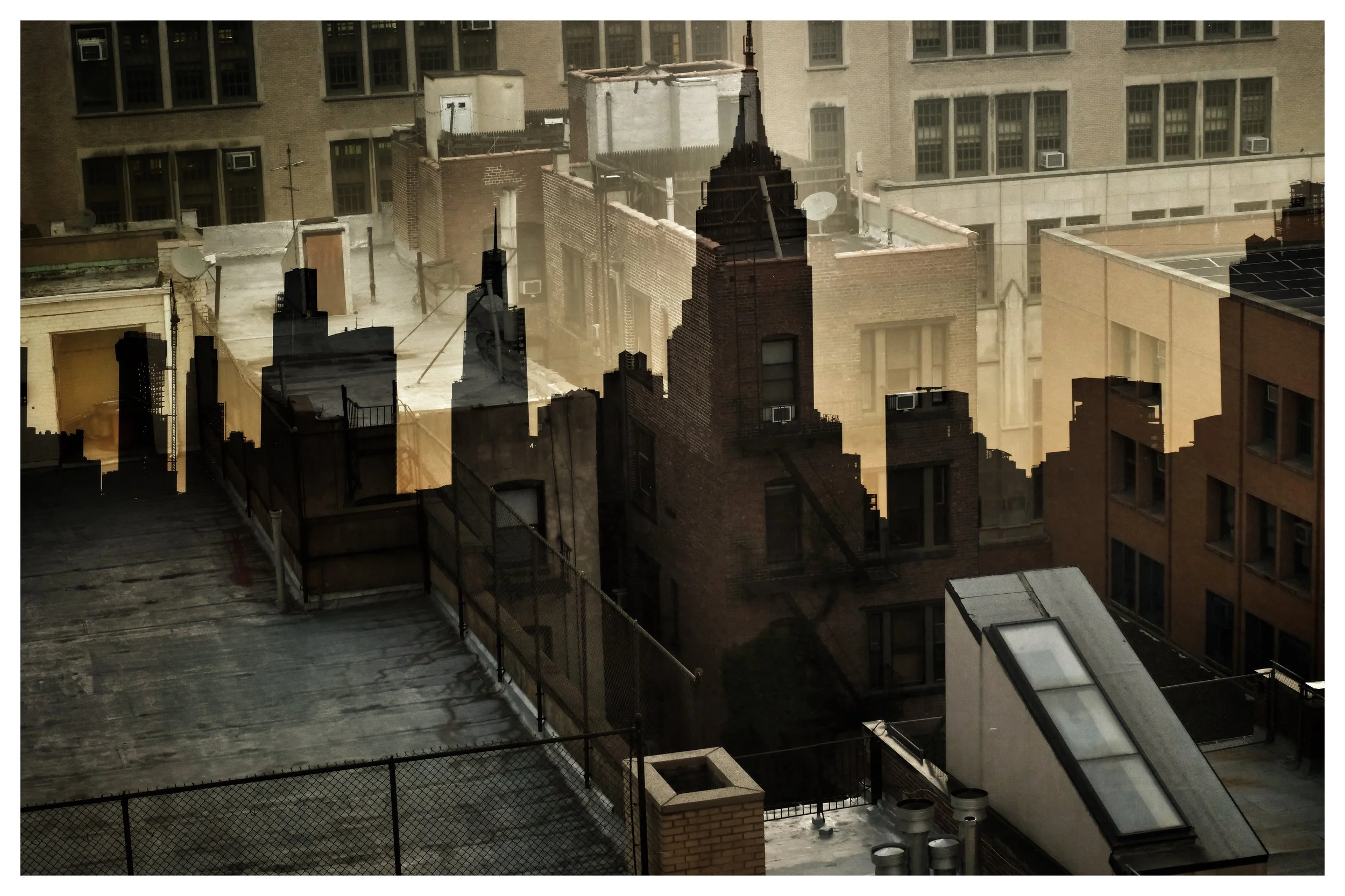 Skyline Double Exposure