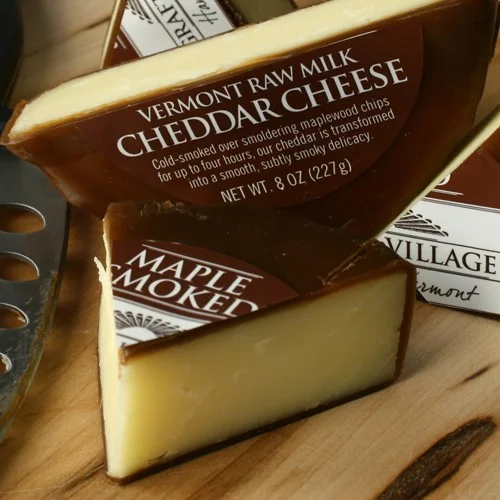 Grafton Raw Milk Smoked Cheddars