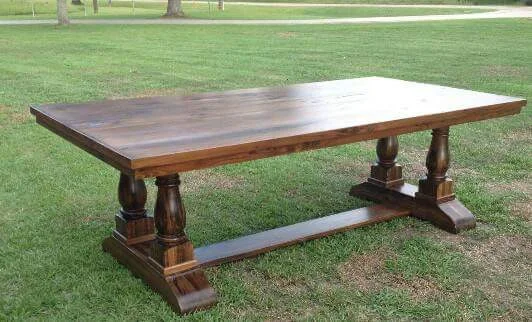 Reclaimed Cypress Table