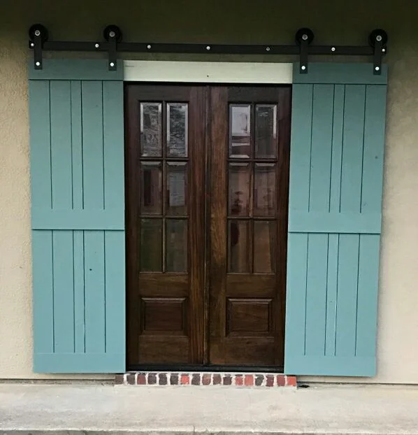 Barn Wood-Barn Door Shutters-Lafayette-Louisiana-Outdoor barn door hardware-Rustic Furniture-Cypress Furniture-Real wood furniture-Industrial Furniture-Cypress dinning table-Woodworking-Custom Woodworking-Custom Metal work