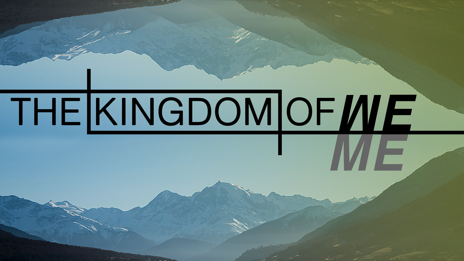 As a Christian, you have a choice to glorify yourself and live in "The Kingdom of Me" or put on your new self and live in "The Kingdom of We". Pastor Doug Hodges goes into detail on what the bible says about being in the kingdom with our Savior and our fellow believers and how we can best live that out by choosing "The Kingdom of We".