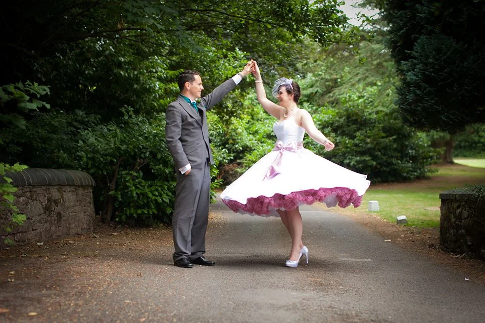 The dress looked amazing and I didn't want to take it off!!! We had such a fabulous day! Thanks for all of your help in making my wedding dress and bird cage perfect for me xxx Photo By: Ryan Welch Photography