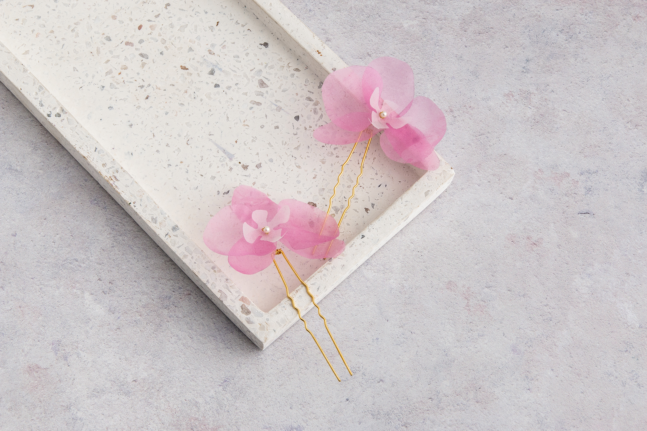 Pink Silk Orchid Hair Clips.jpg