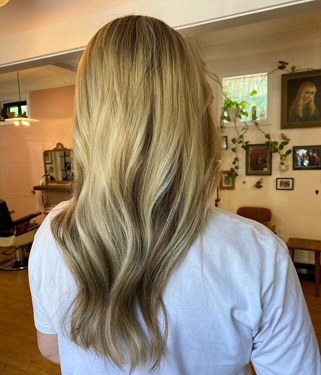 Summer ready with highlights &amp; lowlights ☀️ instant pick me up!