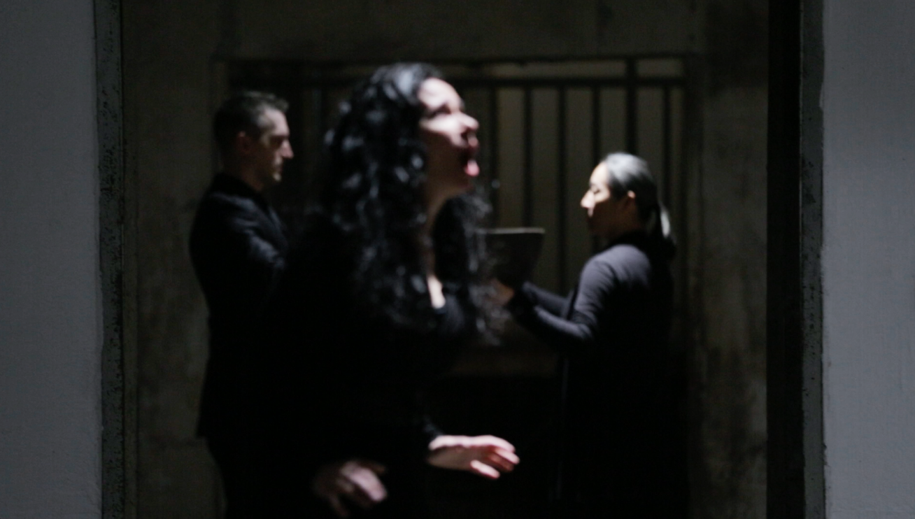 THRESHOLD. Misha Penton, soprano, concept, text, artistic director. George Heathco, guitars. Luke Hubley, percussion. Music by Penton, Heathco, and Hubley; with Sherry Cheng, Neil Ellis Orts, and Michael Walsh