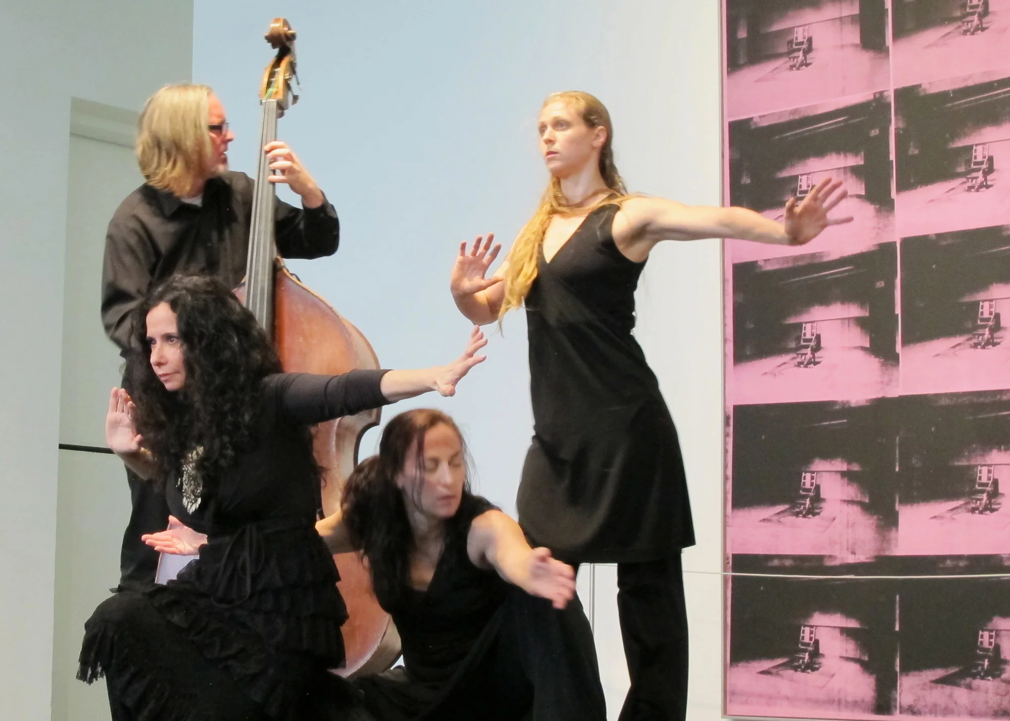 Siren on the Sabine. Misha Penton, soprano, concept text, artistic direction. Thomas Helton, double bass. Music devised by Misha Penton and Thomas Helton. Toni Valle and Lindsey McGill, dancers