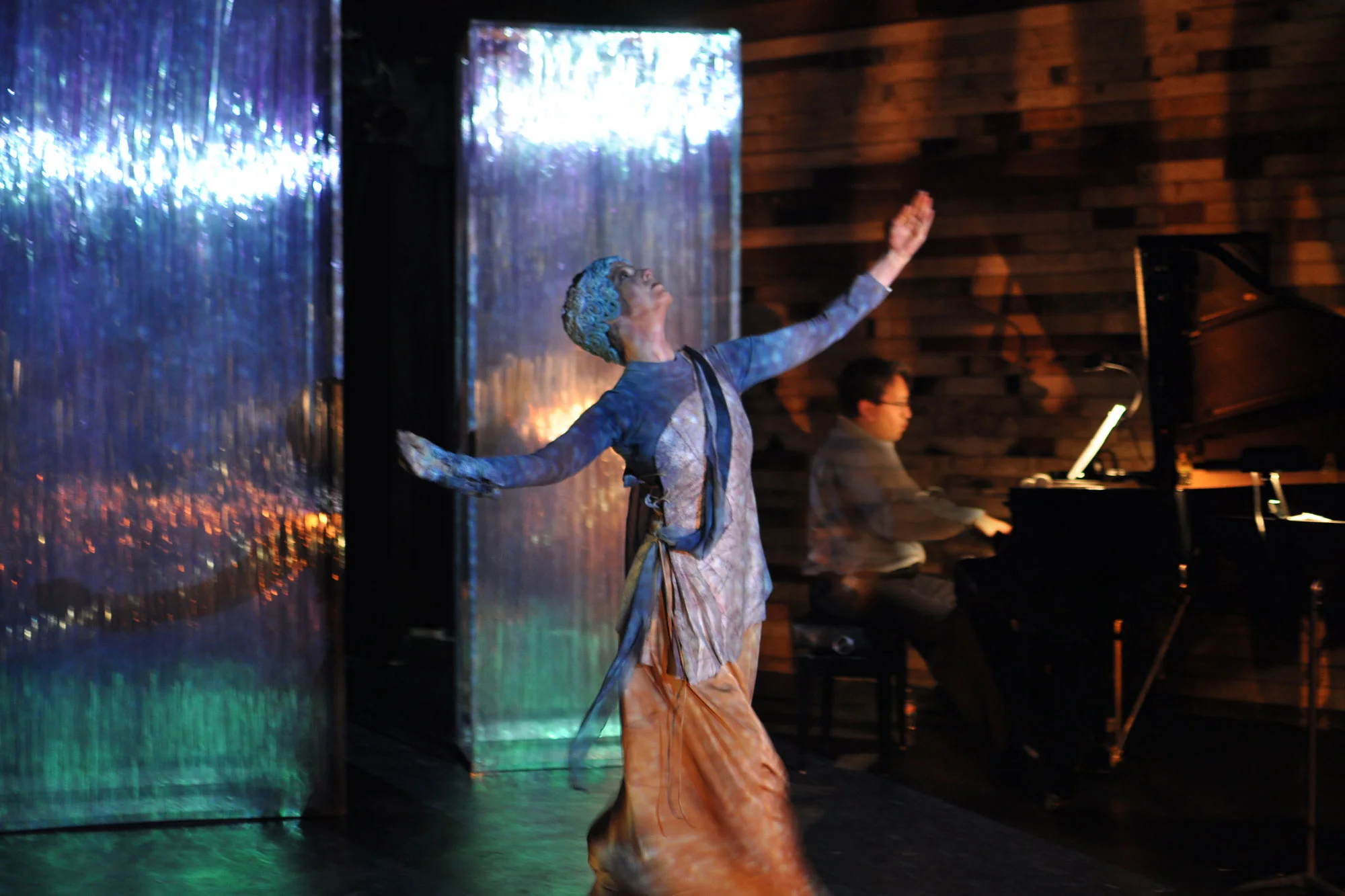 Selkie. Misha Penton, soprano, concept, libretto, director, producer. Music by Elliot Cole. Meg Brooker, dancer & choreographer. Lighting by Megan M. Reilly. Sets, David A. Brown & Michael Crowder. Costumes, Sarah Mosher. 