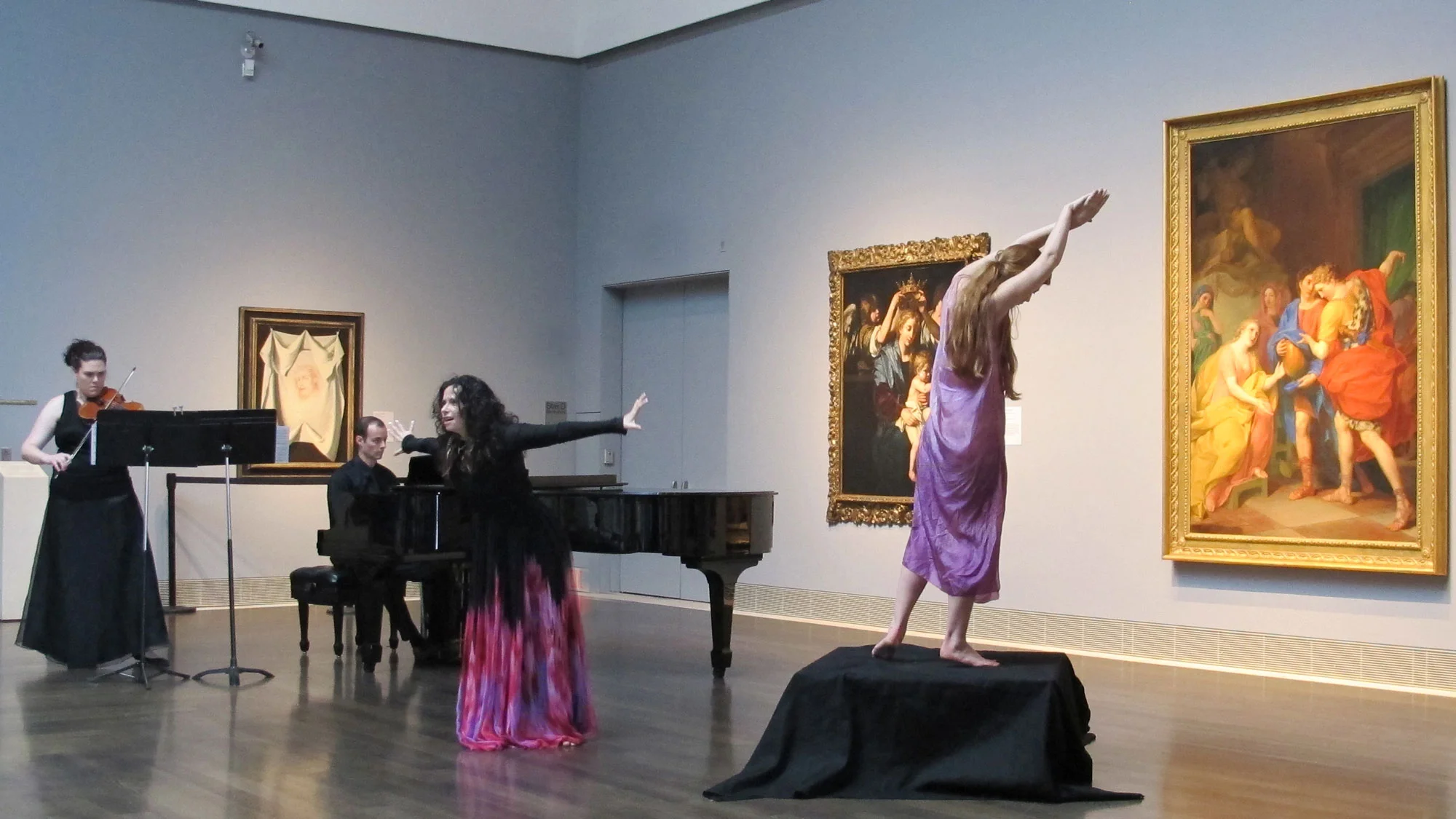 Klytemnestra. Misha Penton, soprano, artistic director, concept and libretto. A new chamber opera with music by Dominick Diorio. Meredith Harris, viola. Kyle Evans, piano. Meg Brooker, dancer.
