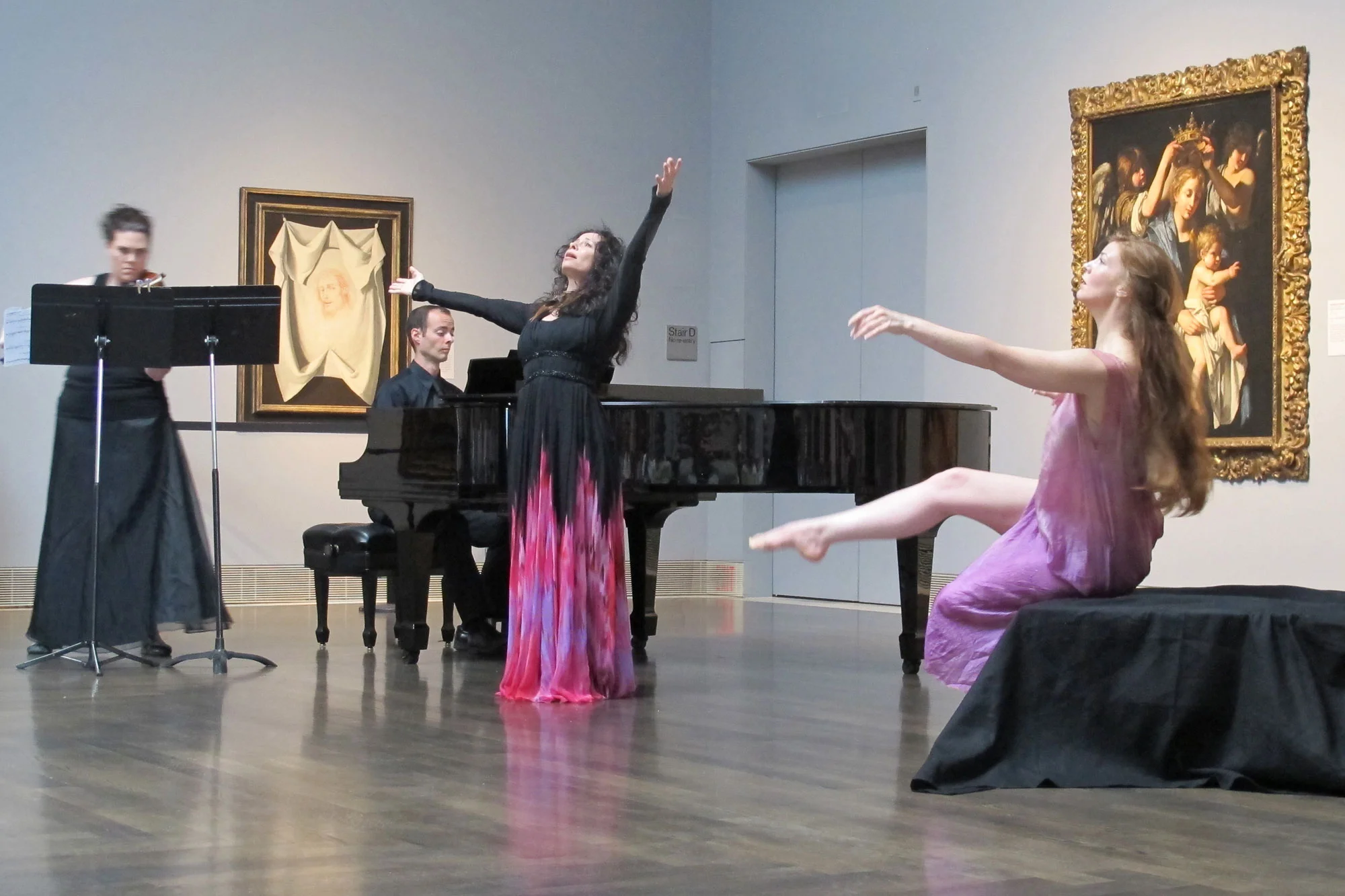 Klytemnestra. Misha Penton, soprano, artistic director, concept and libretto. A new chamber opera with music by Dominick Diorio. Meredith Harris, viola. Kyle Evans, piano. Meg Brooker, dancer.