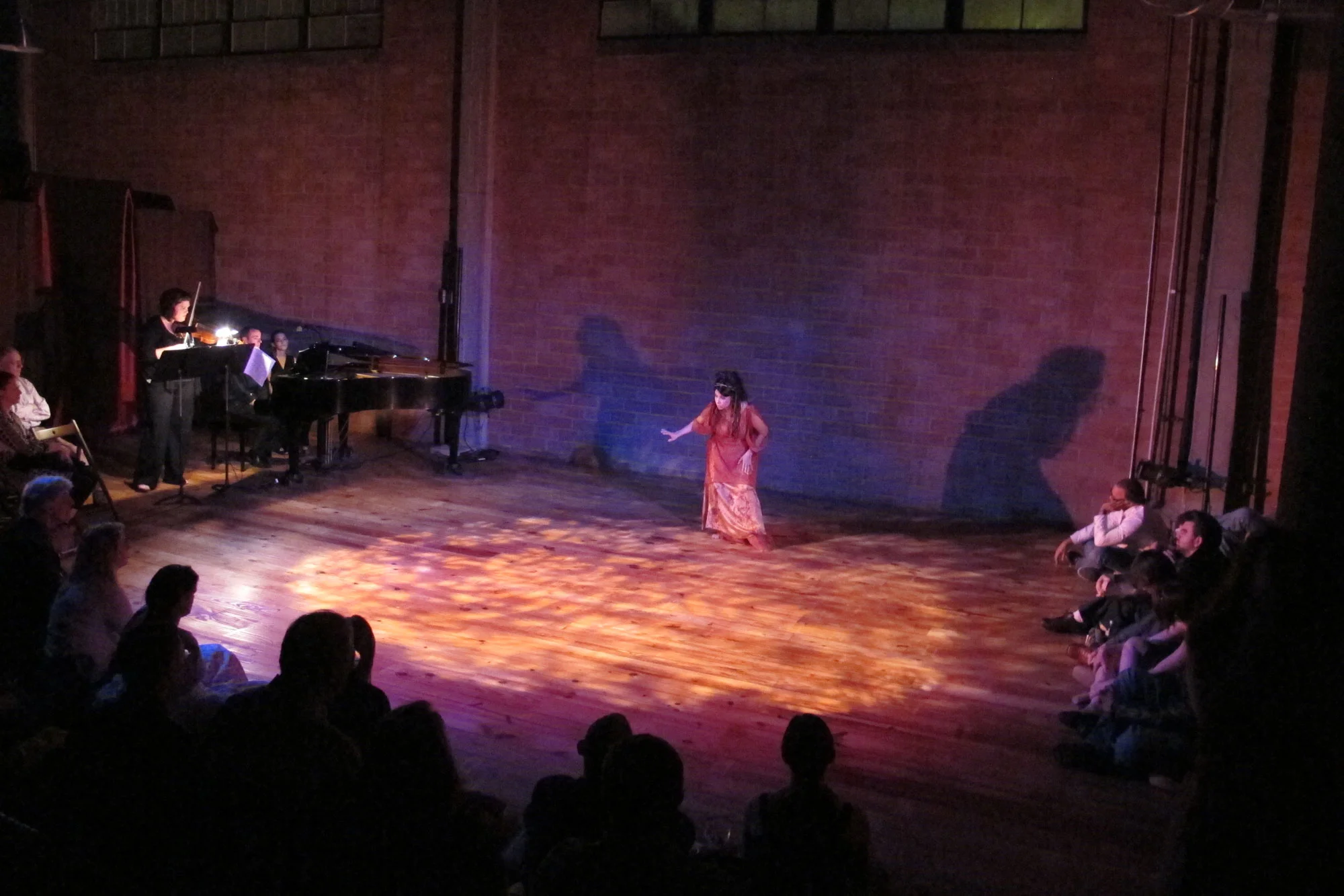 Klytemnestra. Misha Penton, soprano, artistic director, concept and libretto. A new chamber opera with music by Dominick Diorio. Meredith Harris, viola. Kyle Evans, piano. Meg Brooker, dancer. Miranda Carol Morris, actor.