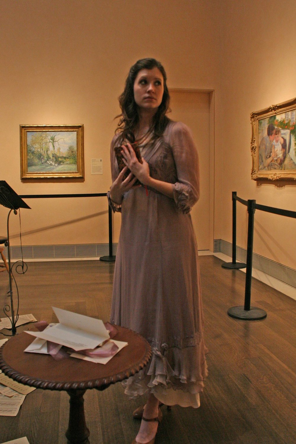   Voix et Harpe , French art song, poetry and dance at the Museum of Fine Arts Houston.&nbsp;Misha Penton, soprano, concept, artistic director, translations. Meg Brooker, dancer and choreographer.&nbsp;Joanna Elliot Whitsett, harp. Miranda Carol Morr