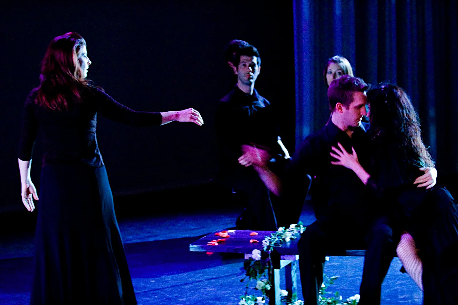 The 10th Muse. Misha Penton, soprano, concept, director. Alison Greene, Michael Walsh, Shelley Auer, Dennis Arrowsmith, Jill Alexander Essbaum, Kade Smith, with Stephen Jones, piano, et al. Photos: E. Melear.