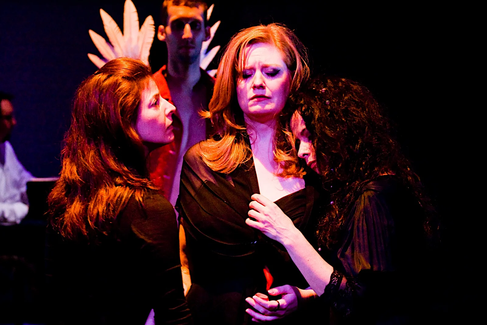 The 10th Muse. Misha Penton, soprano, concept, director. Alison Greene, Michael Walsh, Shelley Auer, Dennis Arrowsmith, Jill Alexander Essbaum, Kade Smith, with Stephen Jones, piano, et al. Photos: E. Melear.