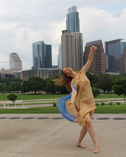 Meg Brooker, dancer, choreographer, and dance scholar.