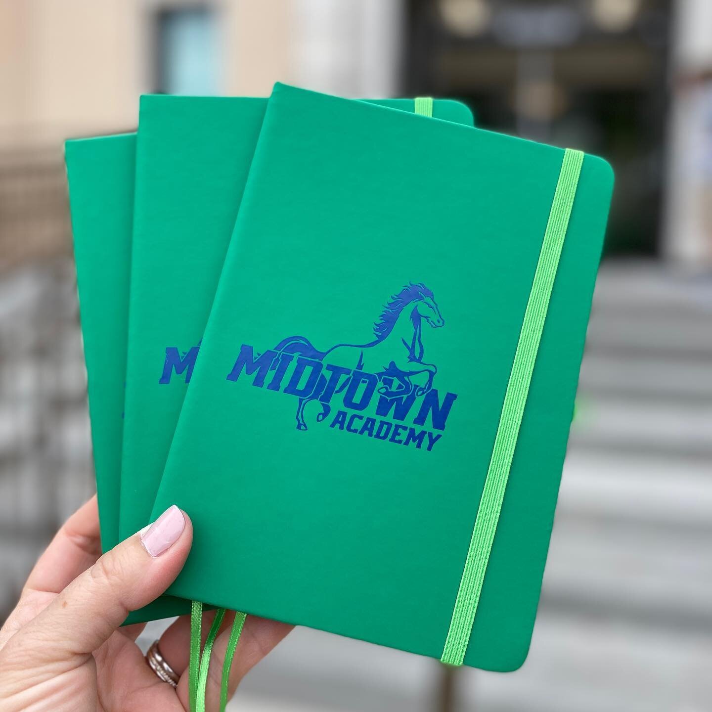 Happy Teacher Appreciation  Week! As parents ourselves, we truly value the contributions that teachers make to our kids every day. We were happy to support this fun project for Midtown Academy by printing these custom journals. Special shout out and 