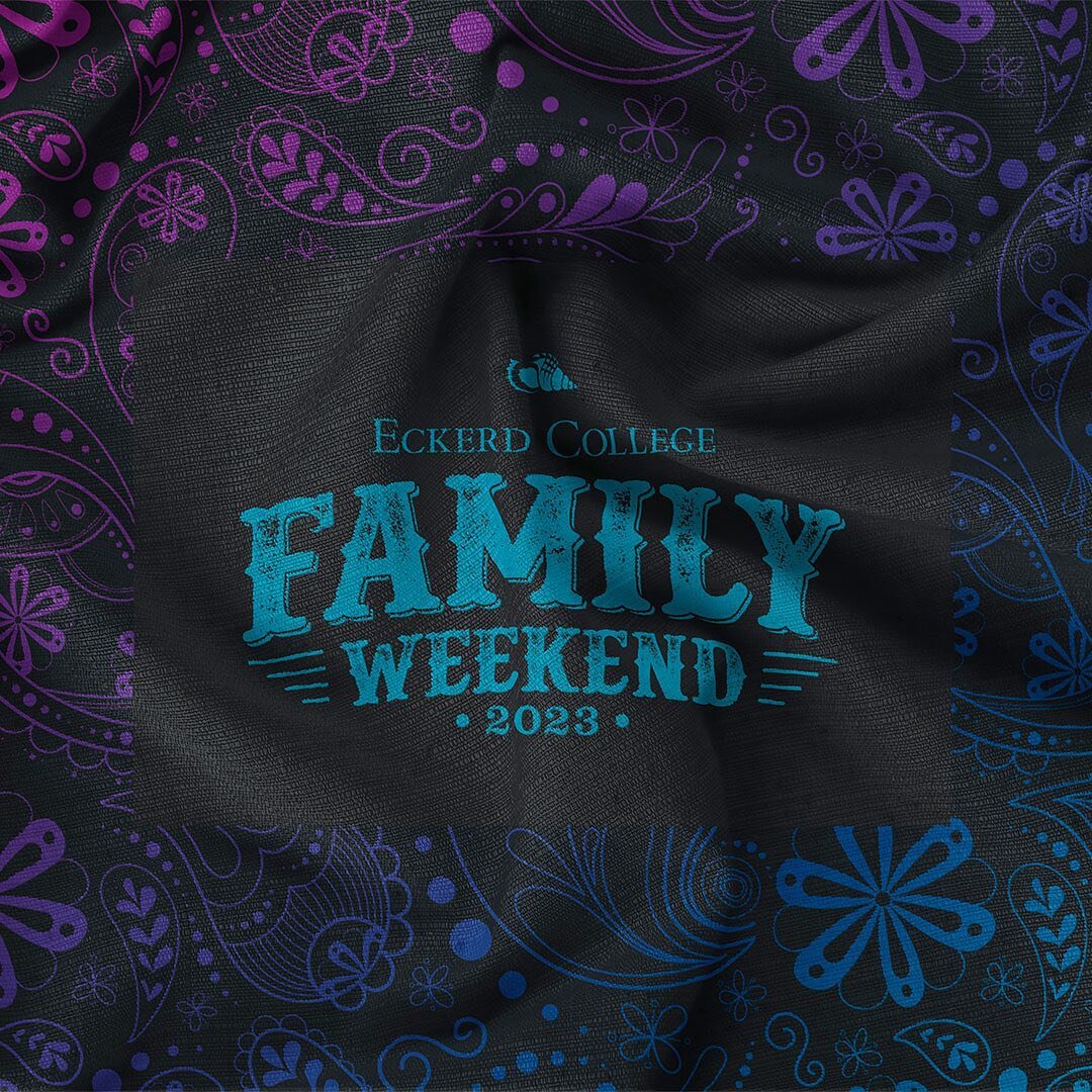 We get such a kick out of putting together gifts with a theme! For the Eckerd College Parents Weekend, they had a western idea. We designed the event logo and sourced and printed the giveaways. 

Whether it is a college or nonprofit, small business o