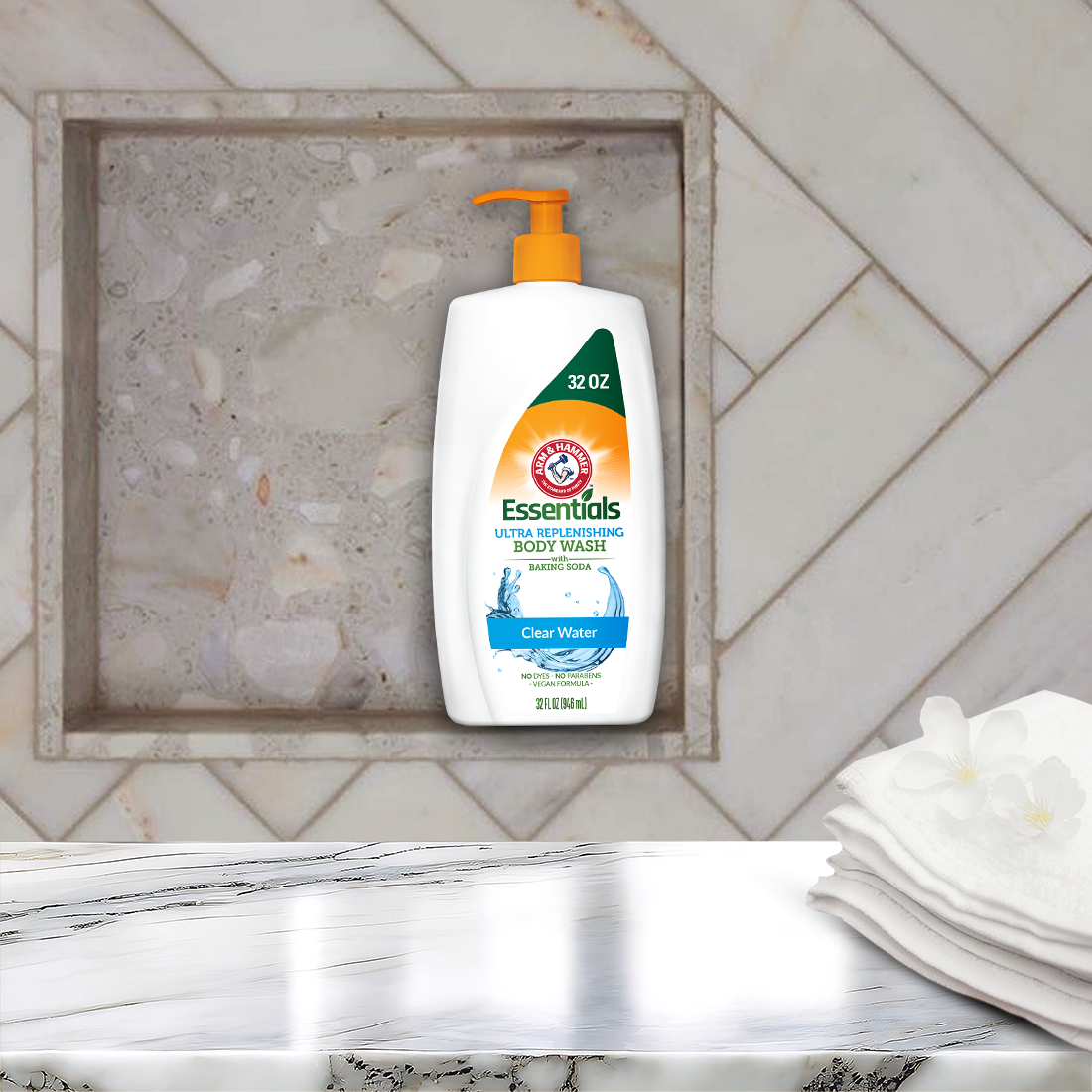 A&H Essentials_Body Wash_32oz_Life Style 3_Clear Water.png