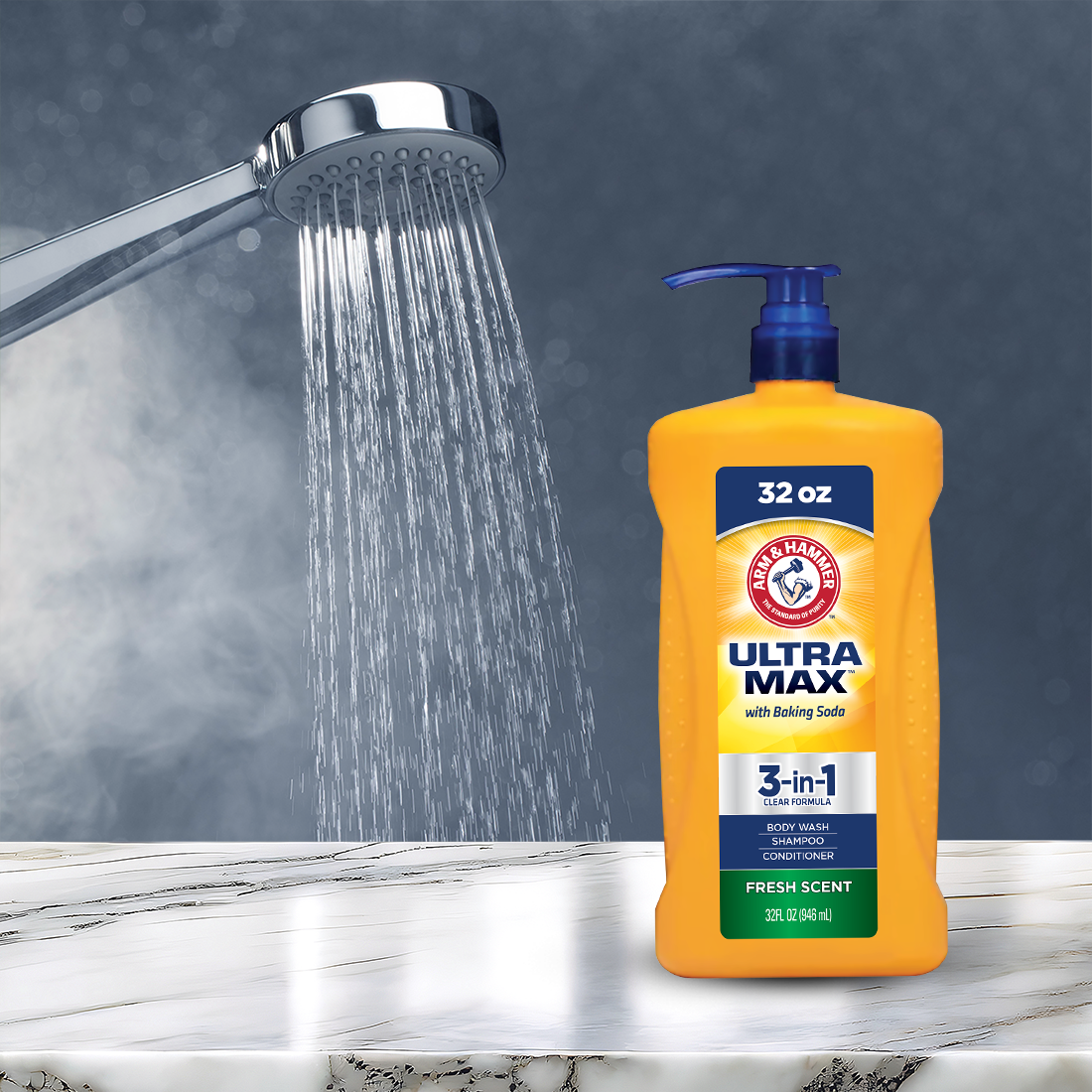 A&H Umax_Body Wash_32oz_Life Style 1_Fresh Scent.png