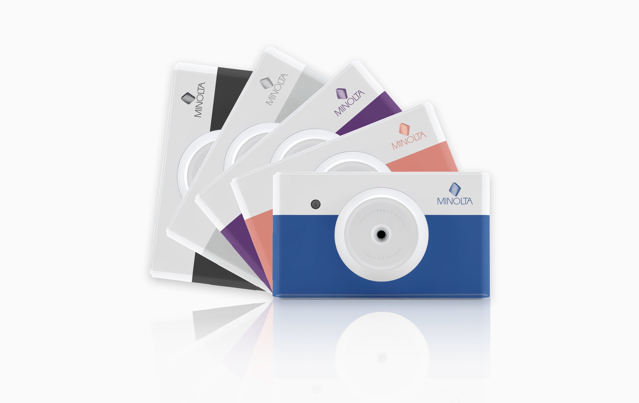 instapix™ is available in 5 fun colors.