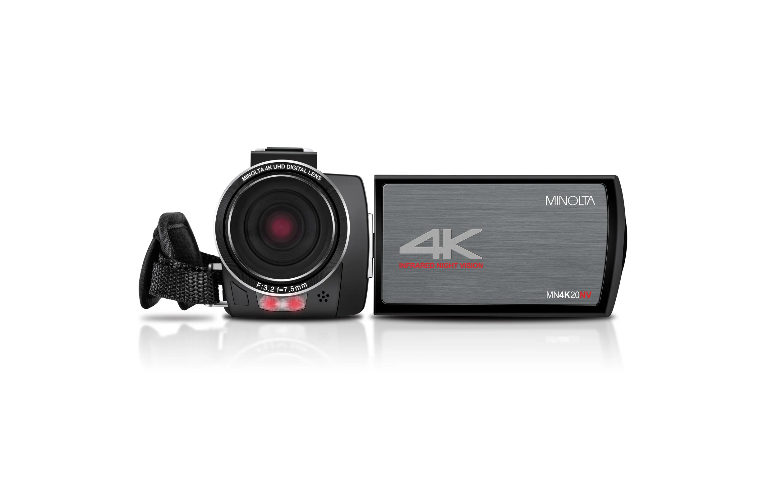 MN4K20NV 4K Ultra HD IR Night Vision Camcorder — Minolta Digital