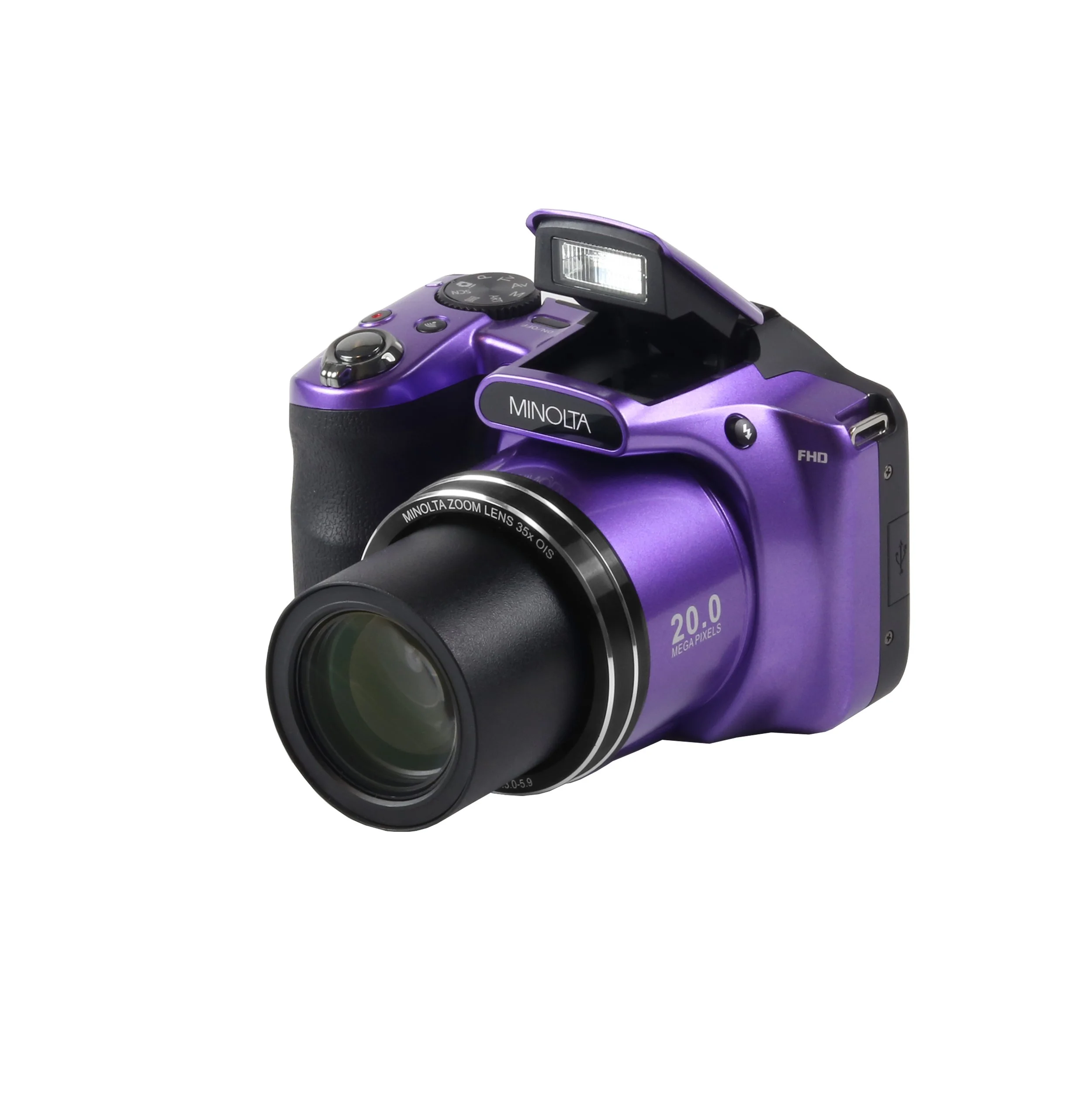 MN35Z 20MP 35X Optical Zoom WiFi Bridge Camera — Minolta Digital