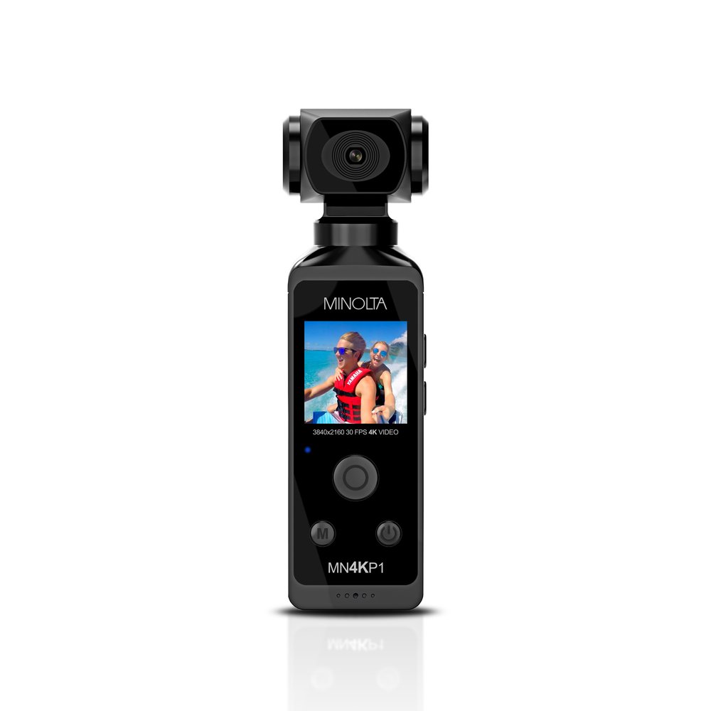 MN4KP1 - 4K Ultra HD Pocket Camcorder with WiFi & Waterproof Housing —  Minolta Digital
