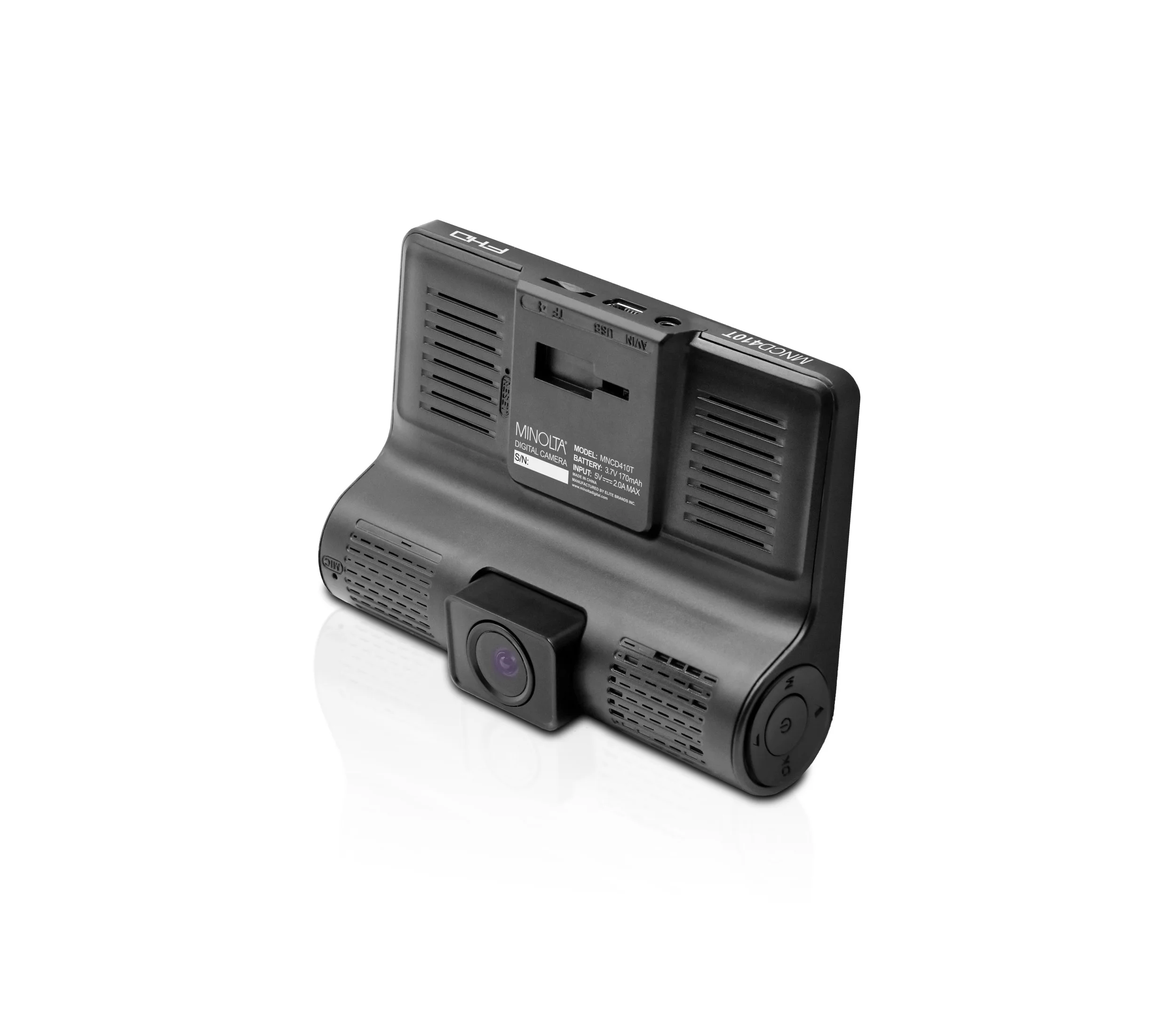 MNCD415T 3-Channel 1080P Dash Camera w/4.0