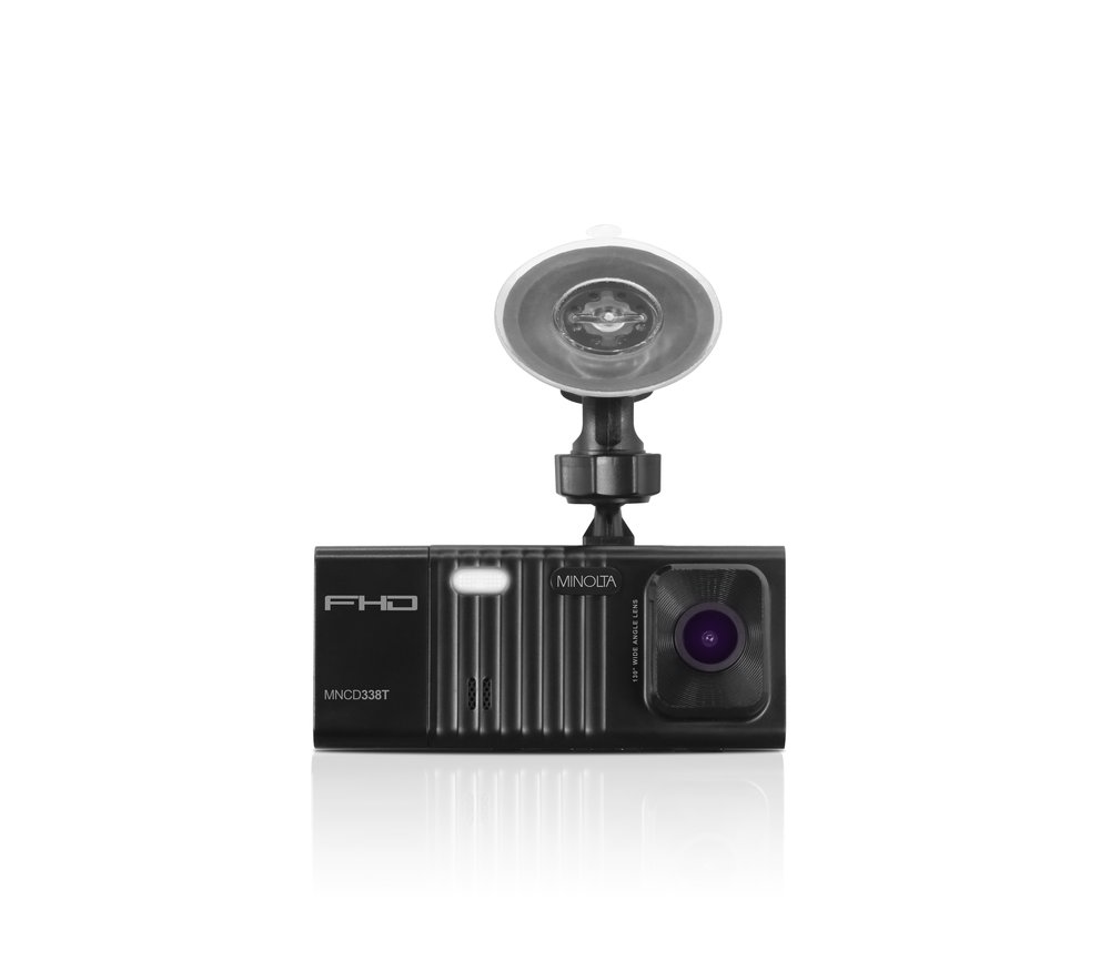 MNCD338T 3-Channel 1080P Dash Camera w/3.0 LCD & Rear Camera — Minolta  Digital