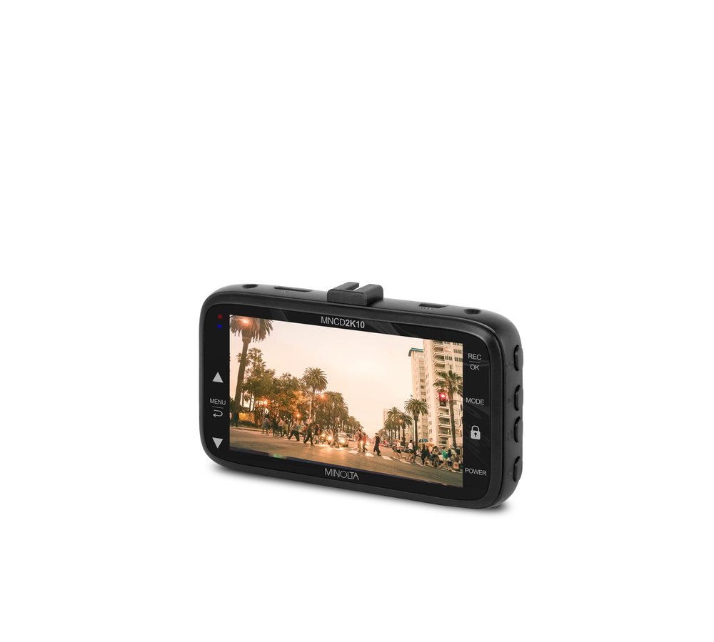 MNCD2K10 2.5K Quad HD Dash Camera with 3.0 LCD Screen — Minolta Digital
