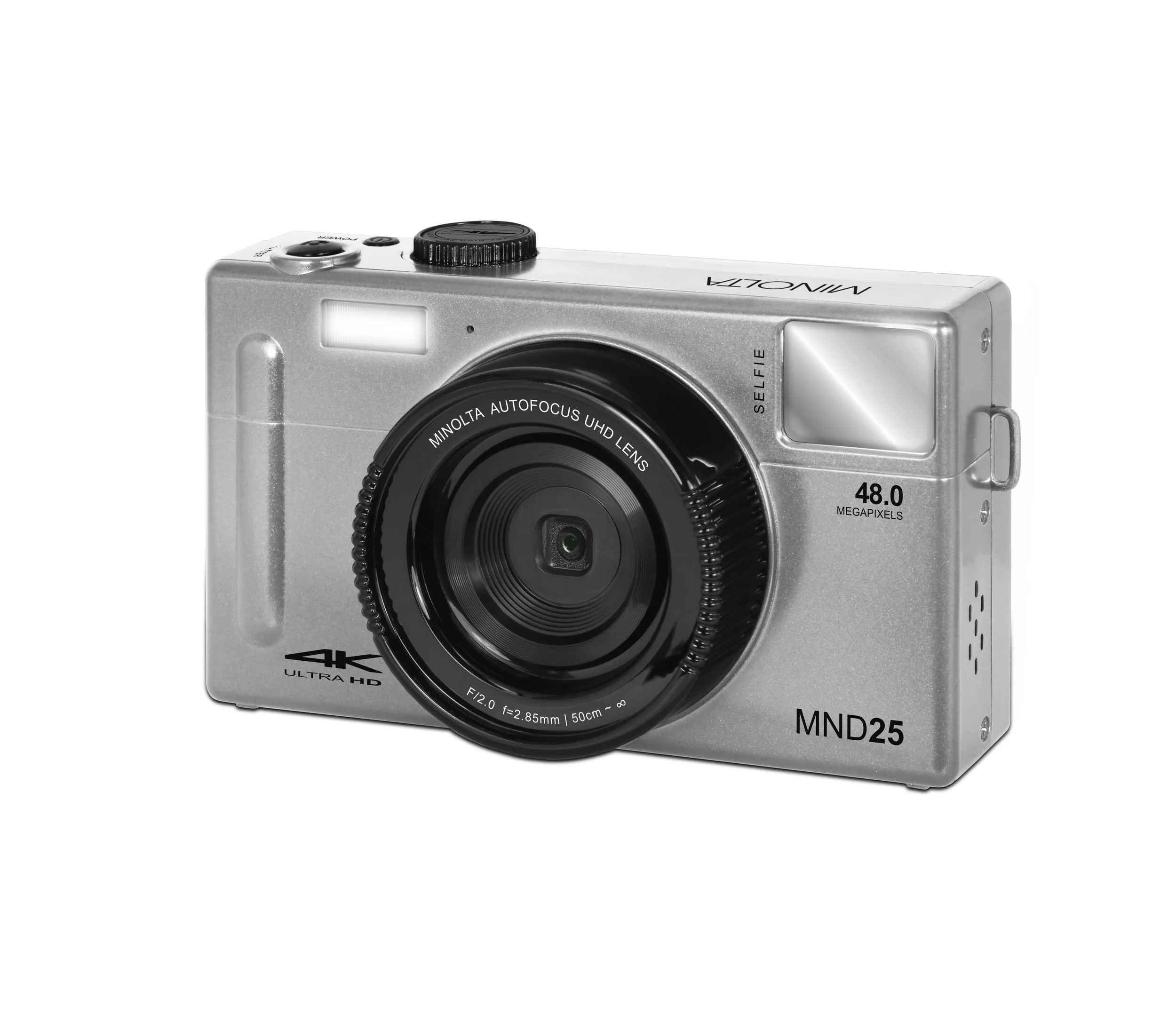 MND25 48 MP Autofocus 4K Ultra HD Camera W Selfie Mirror Minolta mnd25-48-mp-autofocus-4k-ultra-hd-camera-w-selfie-mirror-minolta