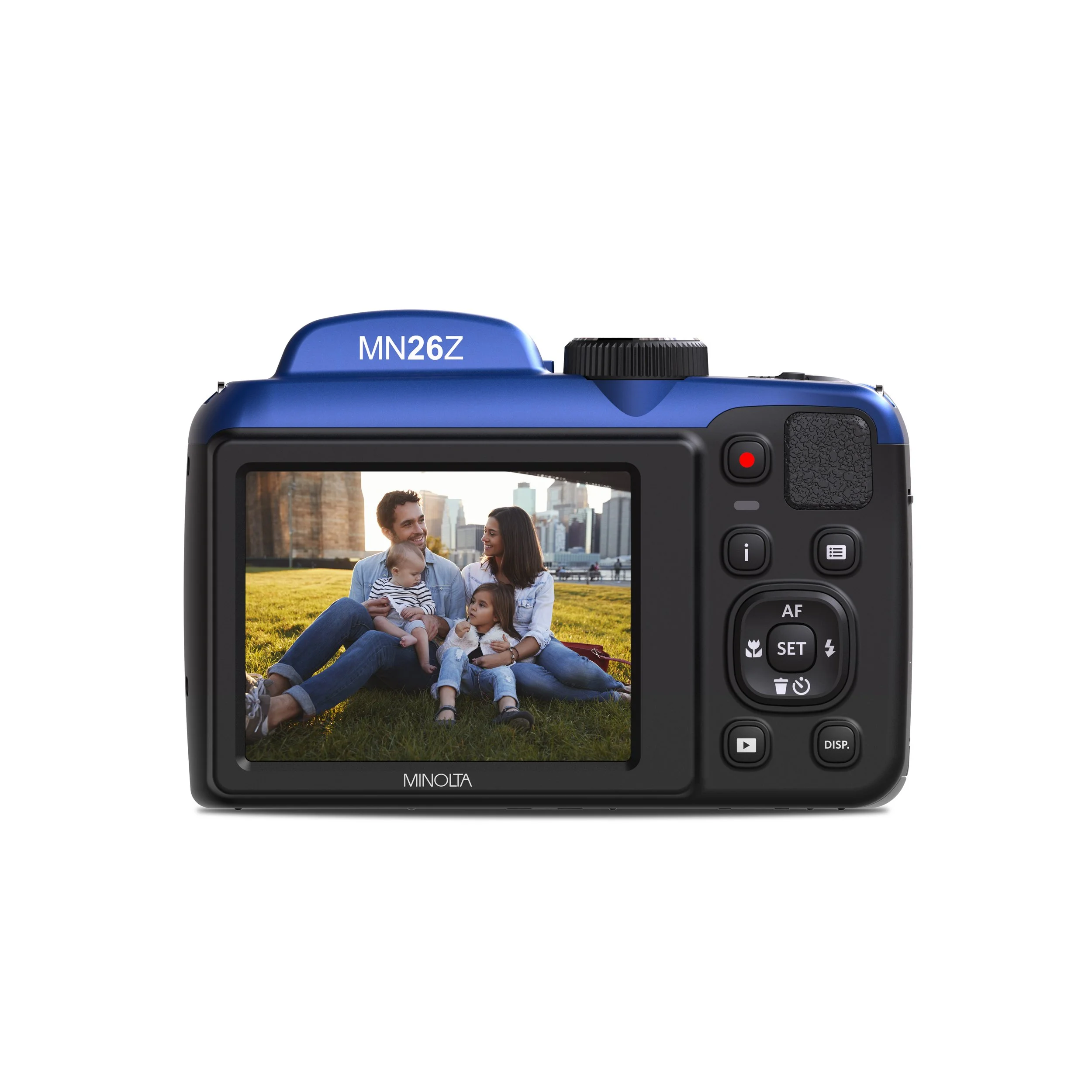 MN26Z 20MP 26X Optical Zoom WiFi Bridge Camera — Minolta Digital