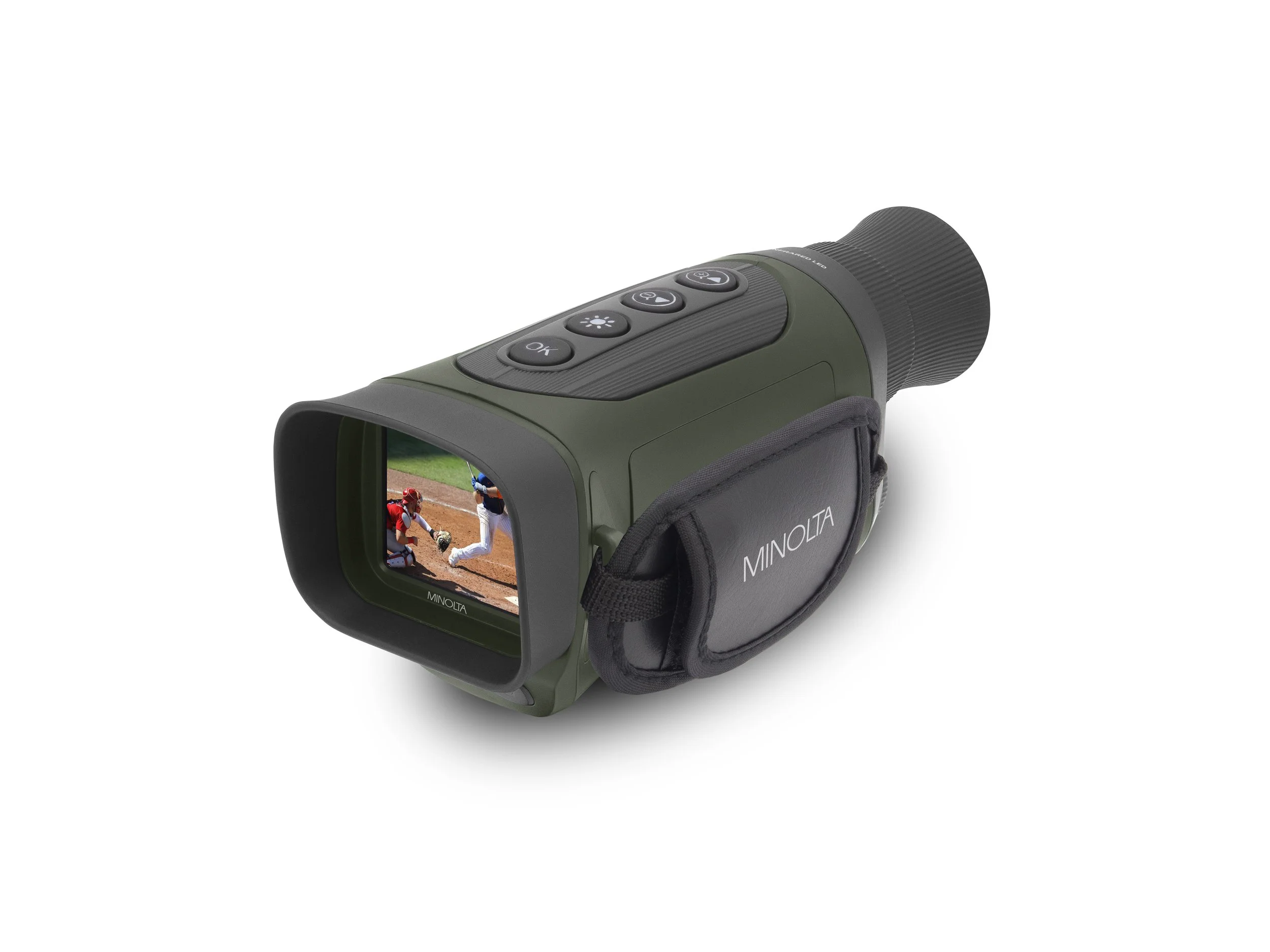 MNDM625 6x25 Night Vision Monocular w/4K UHD Camera — Minolta Digital