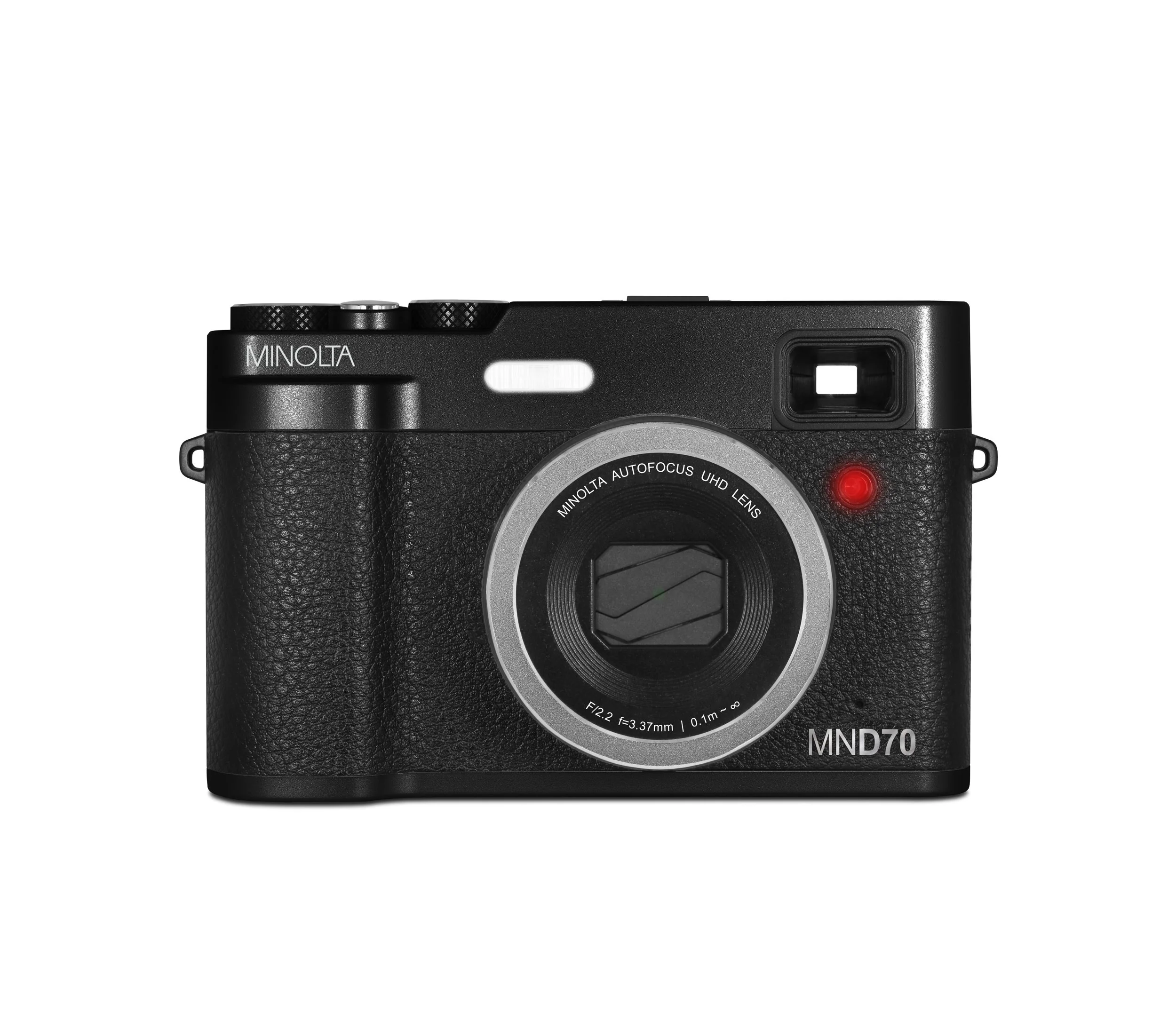 4K digitale camera met camera aan de voor- en achterzijde, 32GB
