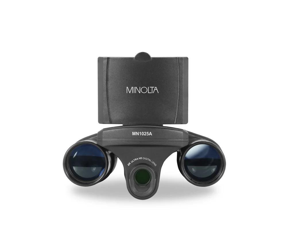 MN1025A 10x25 Digital Binoculars w/4K UHD Camera — Minolta Digital