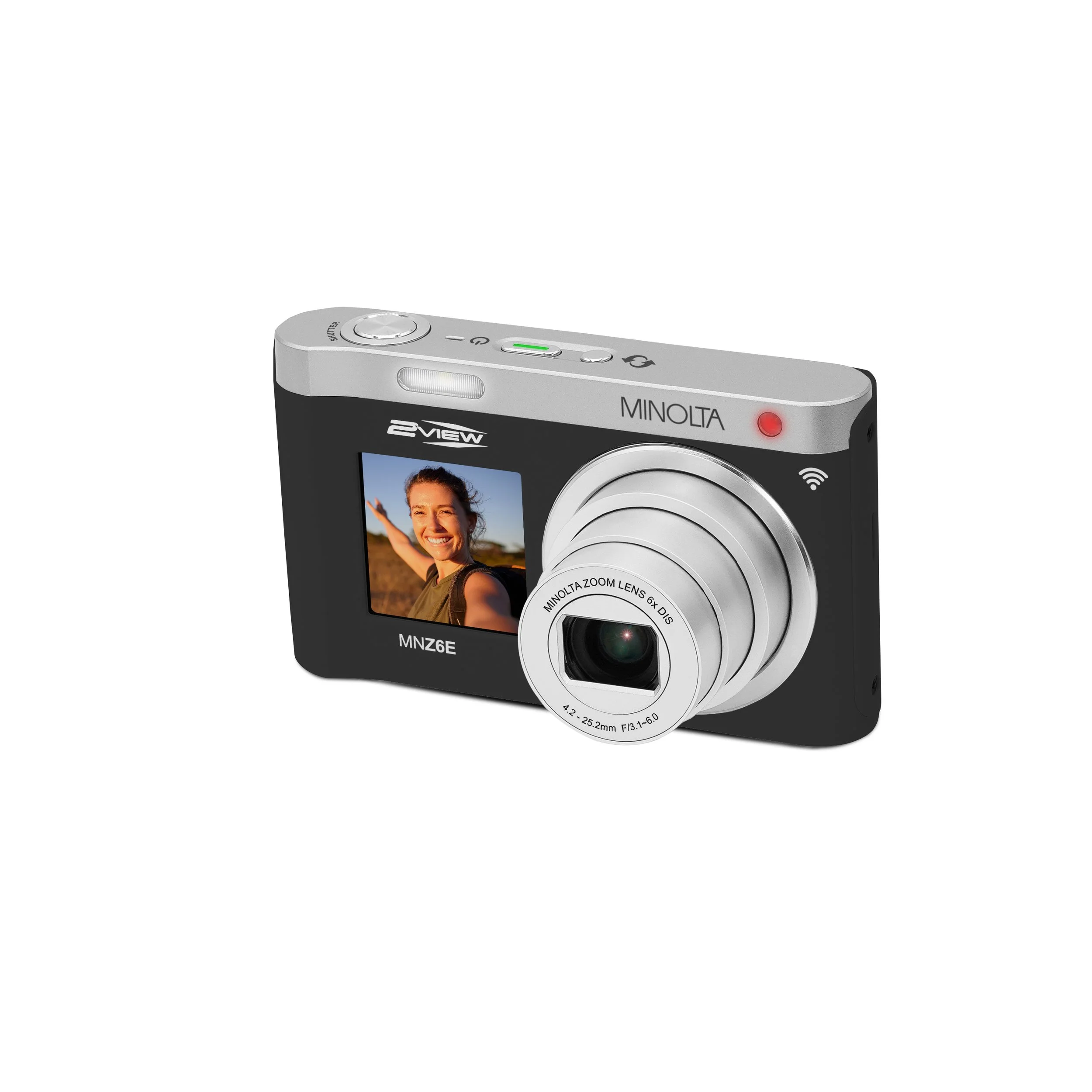 MNZ6E 64MP / 4K Ultra HD / Dual Screen Compact Camera