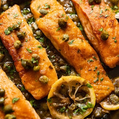 Lemon Caper Salmon (MON)