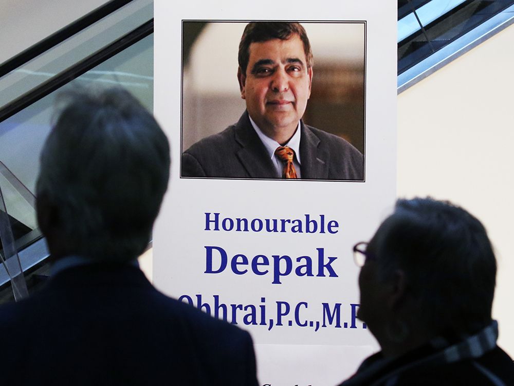 A final kind word for Deepak Obhrai