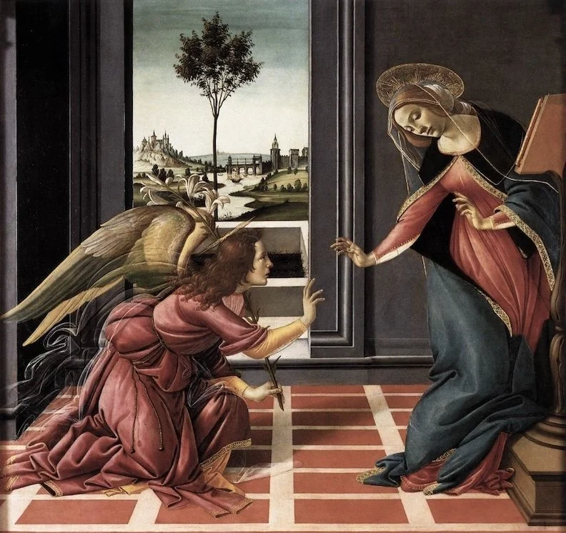 The Eclipse and the Annunciation