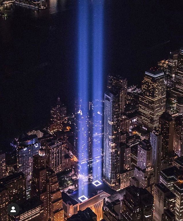 &quot;May we always remember the lives lost, and continue to pray for those who wake up today missing their parent, child, or friend&quot;. #911memorial #neverforget