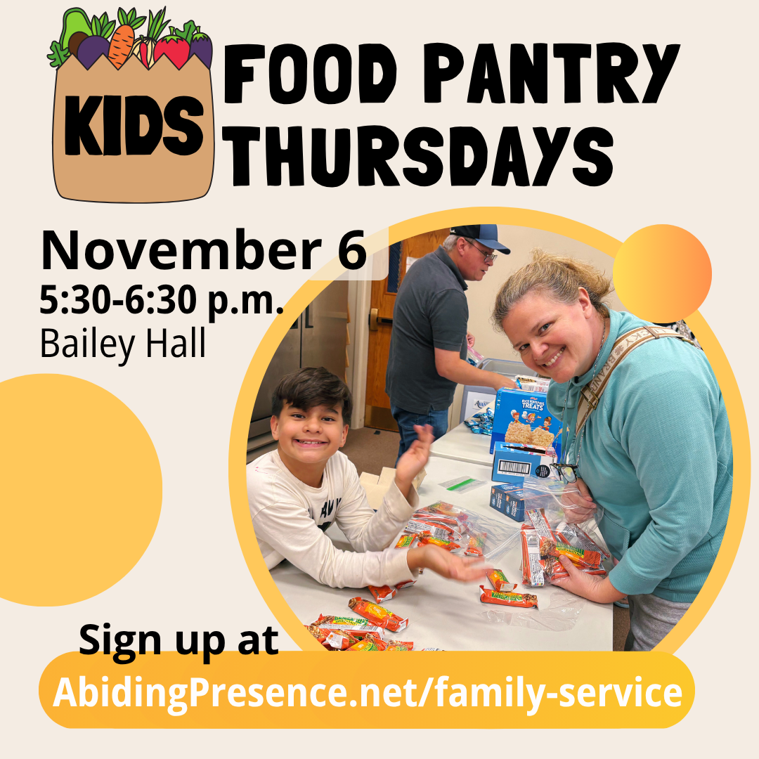 Kids Food Pantry Thursdays