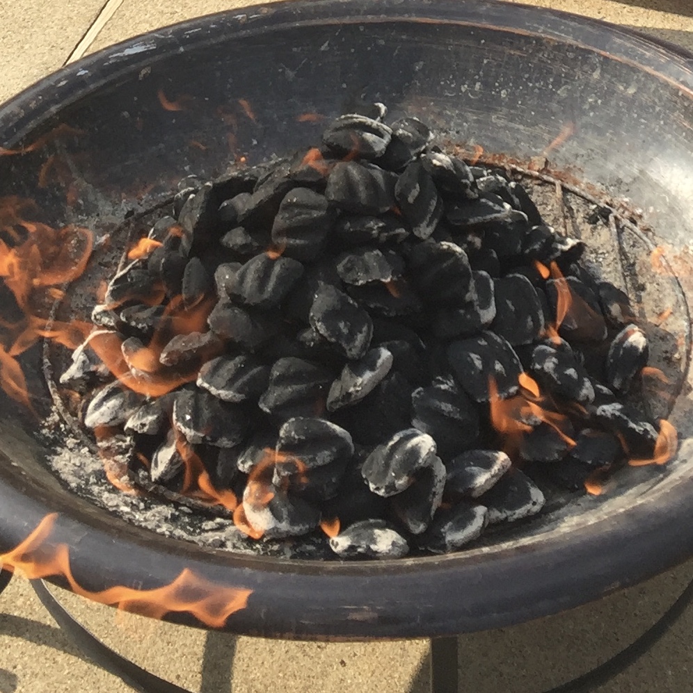 Hot Dogs & S'mores on the Patio