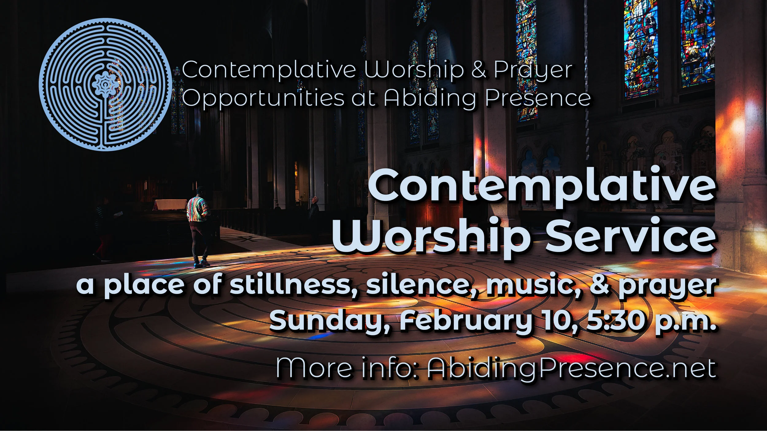 Contemplative Worship Service—Sunday, 5:30 p.m.