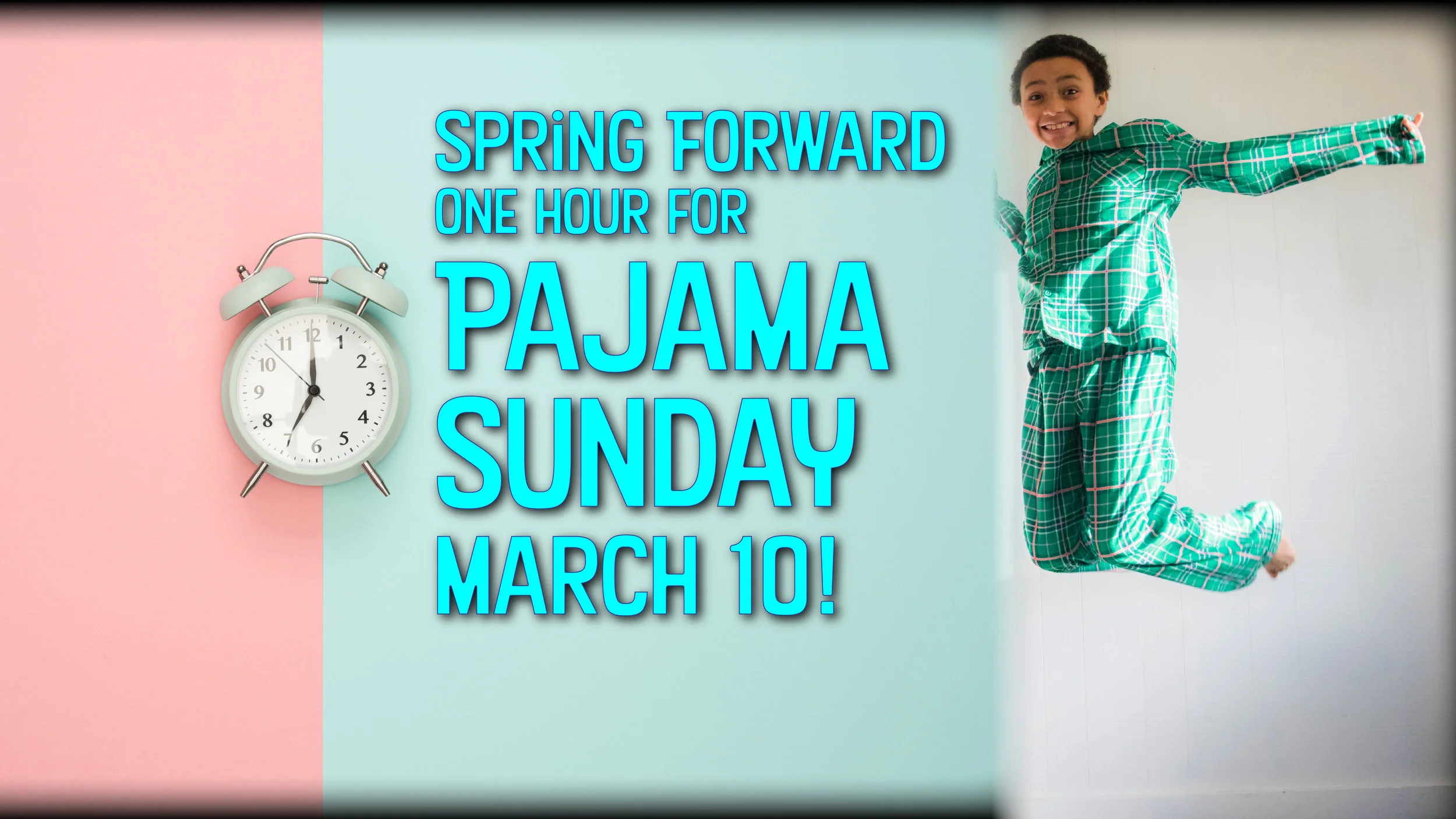 Pajama Sunday this Sunday