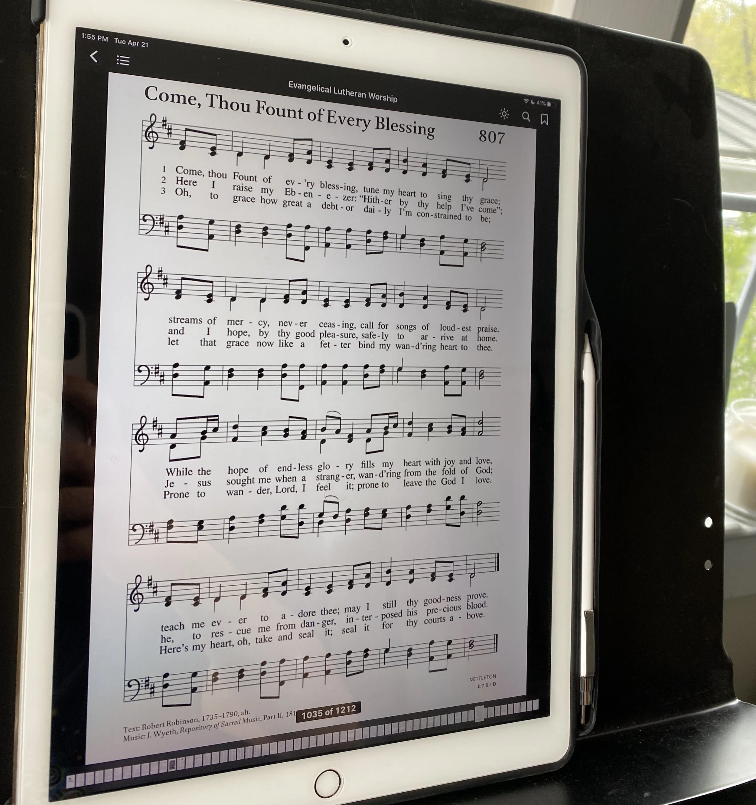 Get the ELW Hymnal on your iPad 40% off!