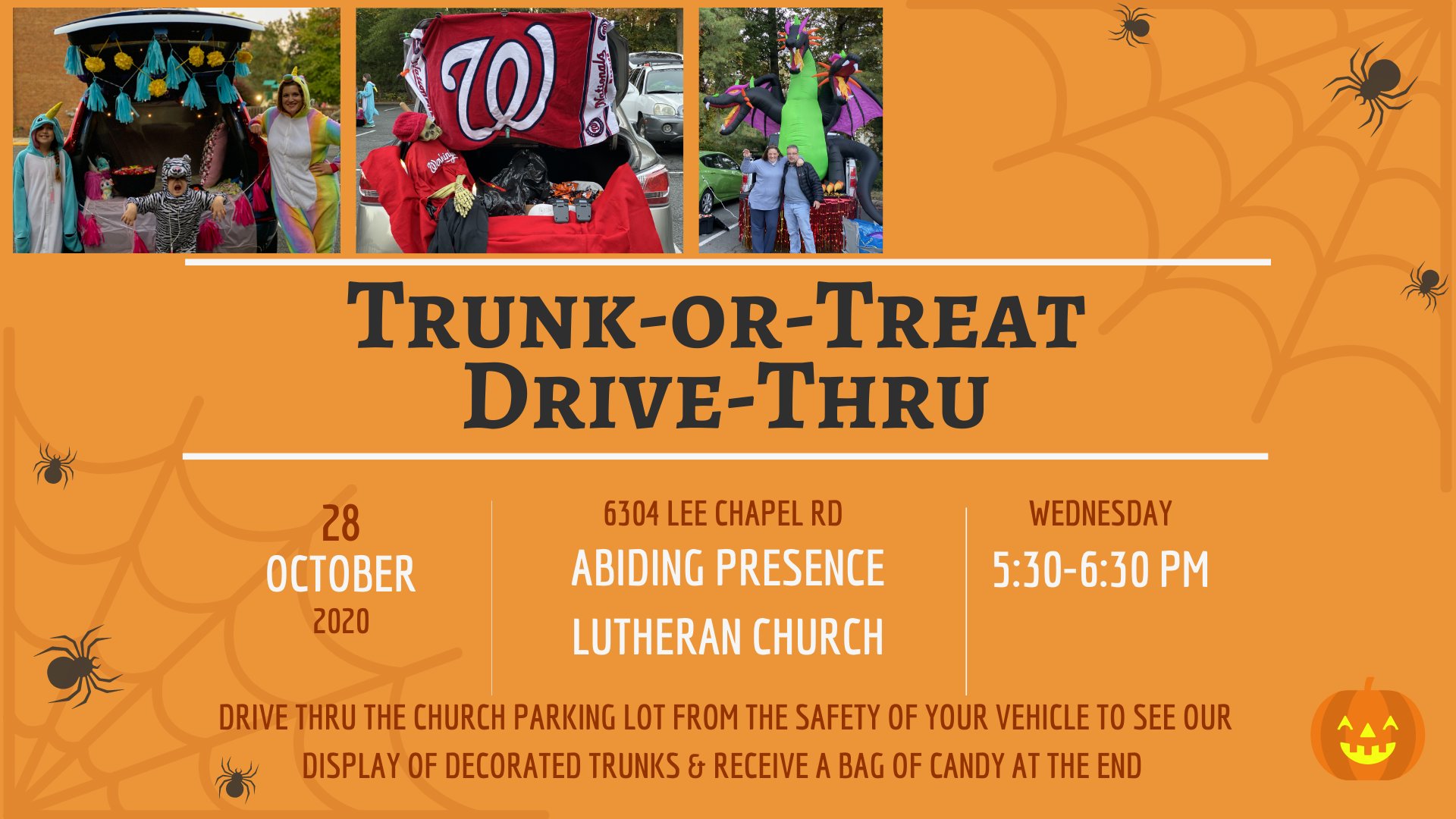 Trunk-or-Treat Drive Thru