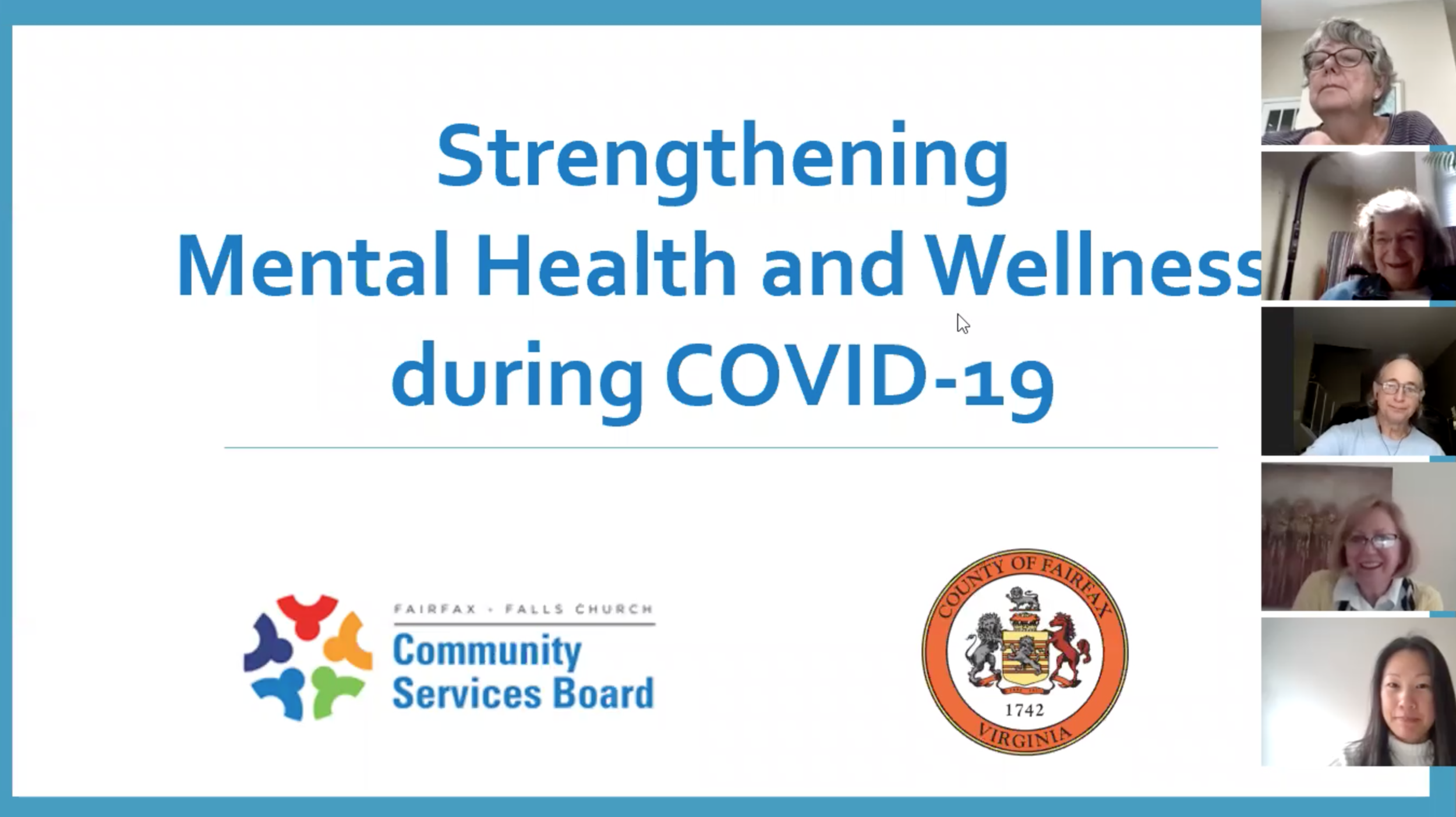 CSB Webinar: Strengthening Mental Health and Wellness During Covid19